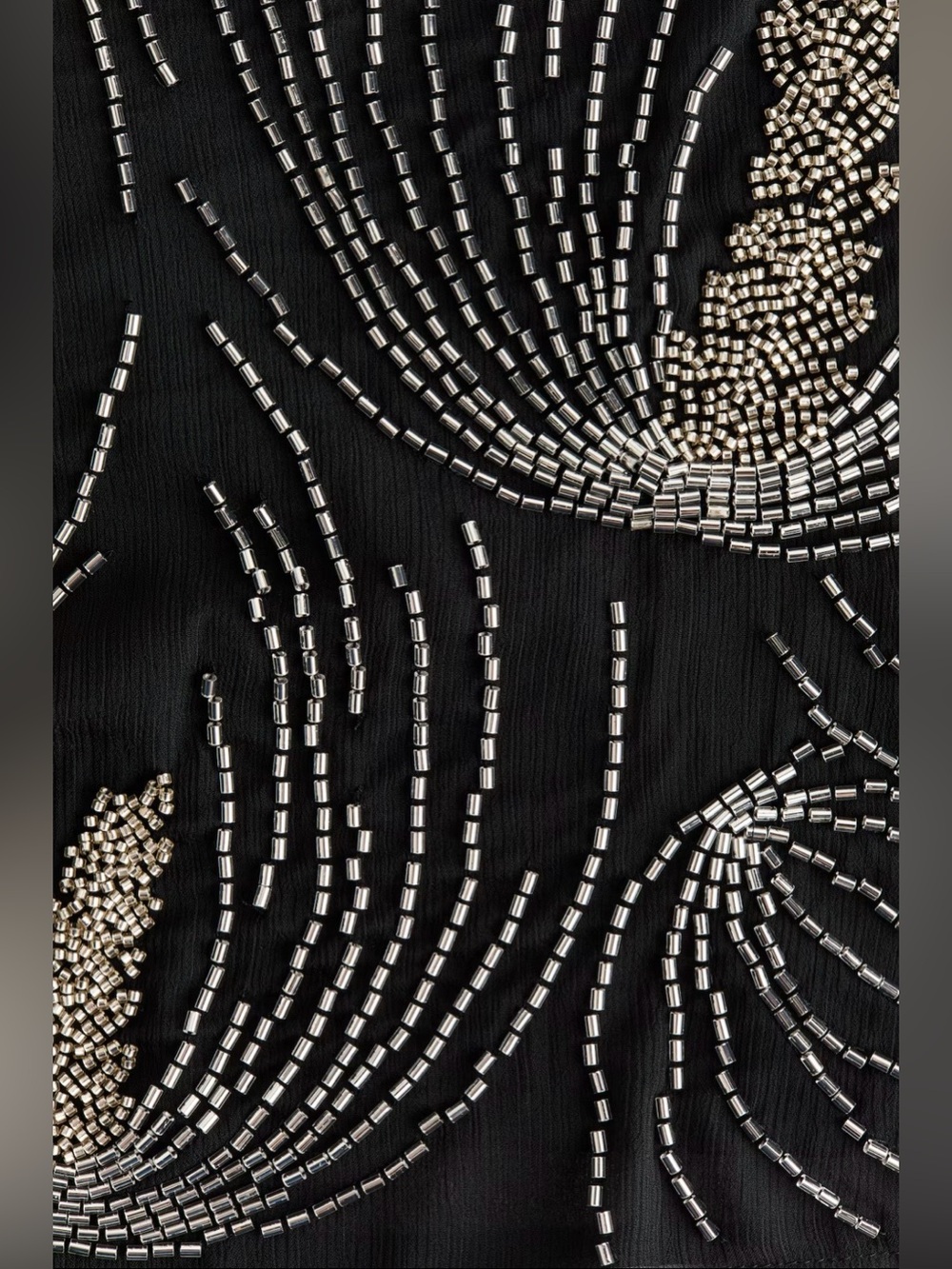 NWT H&M Fireworks Beaded Skirt Size 10 - Picture 4 of 5